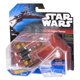 thumbnail image 5 of Vehículo Star Wars Hot Wheels Starfighter con alas abiertas, naranja, 5 of 5