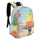 thumbnail image 2 of Sr. Magoo-theme Backpack, Campus style schoolbag Bookbag with Adjustable Shoulder Straps And Large Zip Compartment, Unisex Travel Bags.42x30x15cm, 2 of 6