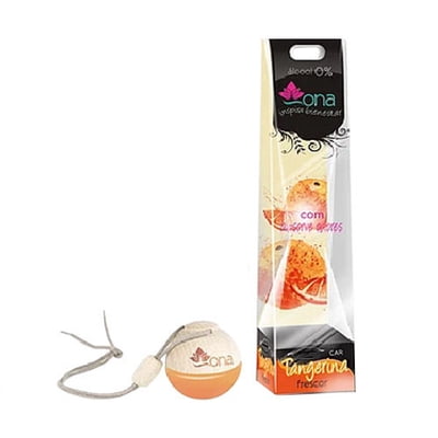 Aromatizante Para Auto Mandarina 1 Un Ona
