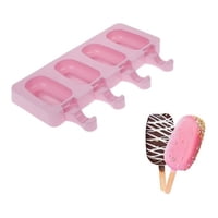 Genérico - Moldes De Silicona Para Helados Molde Paletas Helado Mini