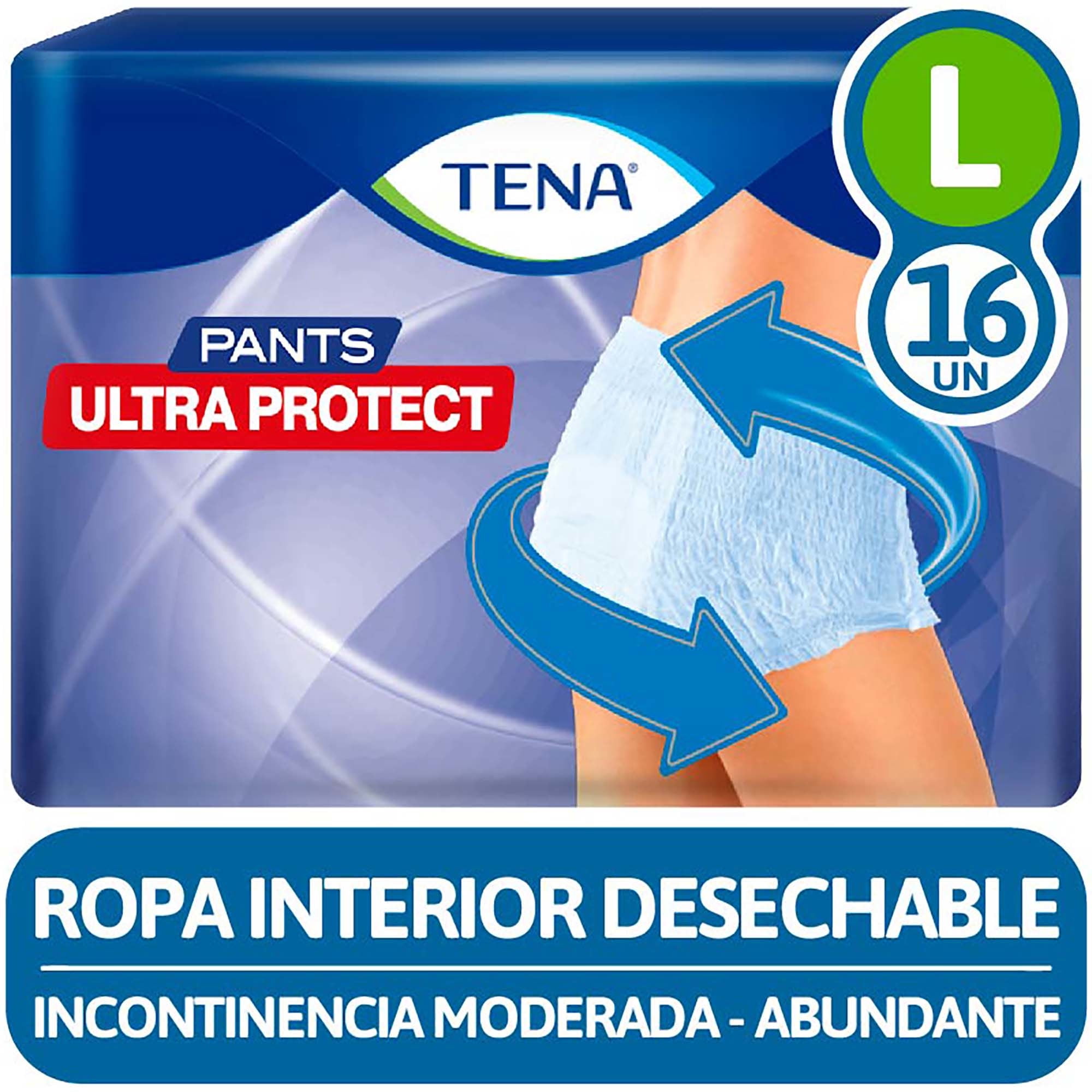 Ropa Interior Desechable Ultra Protect 16 Un Tena