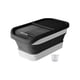 thumbnail image 3 of Contenedor De Almacenamiento De Comida Para Perros Y Gatos, Dispensador A Prueba De Fugas, Caja De Arroz De Lata Sellada De 10 Kg, Negro, 3 of 5