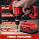 thumbnail image 2 of Batería Energup 20V 6.5Ah Litio Compatible Craftsman V20, 2 of 3