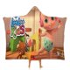thumbnail image 1 of Loo Loo Kids Manta Capa con Capucha Anti-Bolitas, Manta de Lana Ártica Suave, Manta Portátil de Felpa Ligera y Lujosa, Poncho para Siesta en Casa y Oficina, 100*130cm, 1 of 6