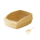 thumbnail image 2 of Caja De Arena Caja De Arena Inodoro Grande Para Gatitos Para Gatos De Interior Mascotas Pequeñas Amarillo, 2 of 5
