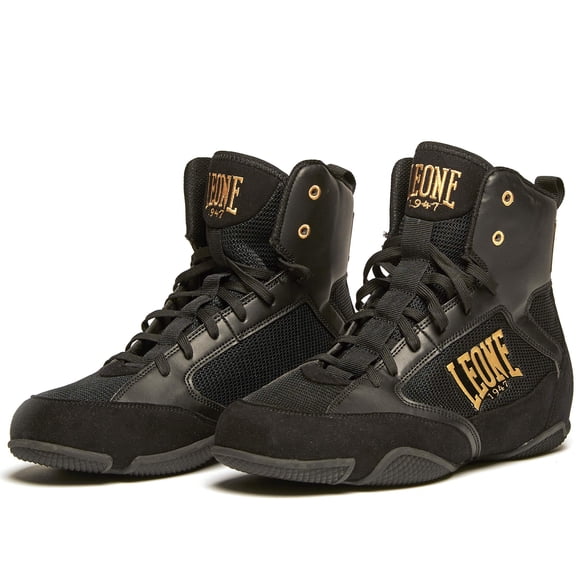 Zapatillas de boxeo LEONE 1947 Negro/043 CL110