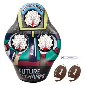 Franklin Sports - Target Inflable Fútbol Americano 3 Hoyos 3 Holes Inflatable Target
