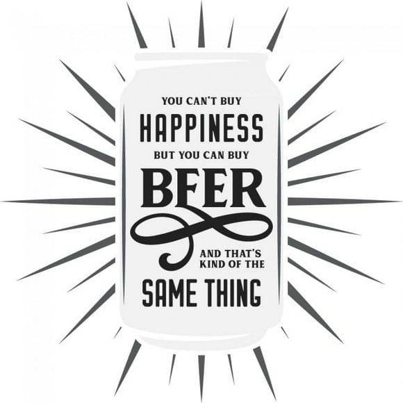 Decomural Happiness Is Beer WS-46908