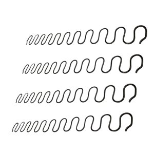 Magideal - 4Pcs Couch Spring Sofá Tapicería De Primavera Reparación De Resorte Resistente Resistente A La Resistencia Para Fijar El Sofá Para El , 75 Centímetros 75 Cm