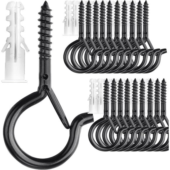 Ganchos roscados PlusRoc con seguro, 40 lb