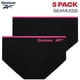 thumbnail image 3 of Pack de 5 bragas Hipster Reebok para mujer Stretch Performance, 3 of 6