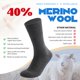 thumbnail image 3 of Calcetines Forcool de Lana Merino XL Negro/Azul/Gris - Pack de 3 pares, 3 of 9