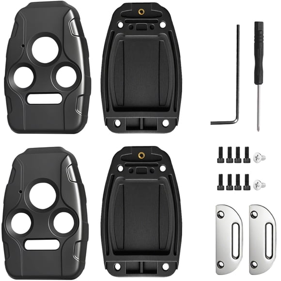 Carcasa de mando a distancia LEHDE de 4 botones para Honda Accord, Civic y CR-V