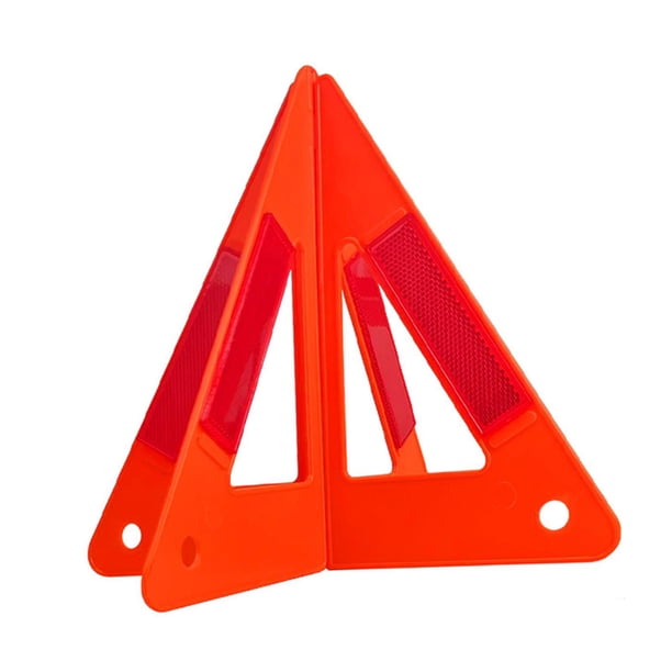Triángulo de advertencia de emergencia, reflector multifunción portátil plegable, triángulo de seguridad para carretera, coche, camión de asistencia
