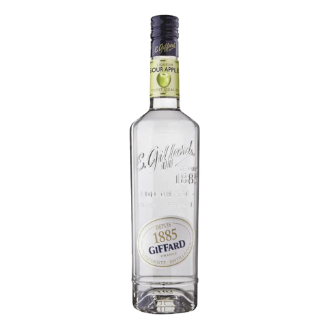 Licor Francés Giffard Manzana Sour 18 - 700Ml