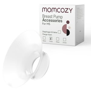Momcozy Accesorios De Repuesto Para Extractor De Leche M5, Inserto De Brida De 17 Mm, 4 Piezas