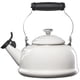 thumbnail image 2 of Tetera Le Creuset esmaltada sobre acero silbado de 1,6 L, color blanco, 2 of 4