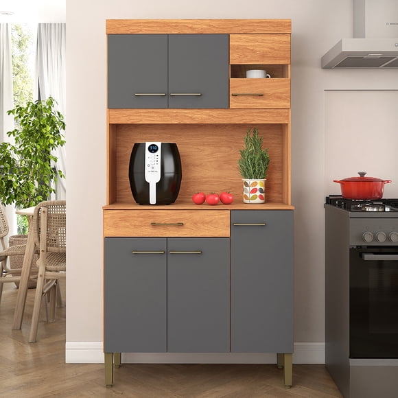 Kit Cocina Carla Grafito 6P 1C