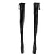 thumbnail image 5 of 1/6 Mujeres Sobre La Rodilla Botas De Tacón Alto Zapatos Para Figuras De Acción De 12 '' Negro, 5 of 5