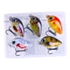 thumbnail image 1 of 5x Mini Crankbait Se?uelos De Pesca Cebo De Pesca Realista Para Trucha Walleye Boat Style D, 1 of 5