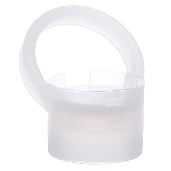 Tapa Compact para botella grande de vidrio bkr, blanco translúcido