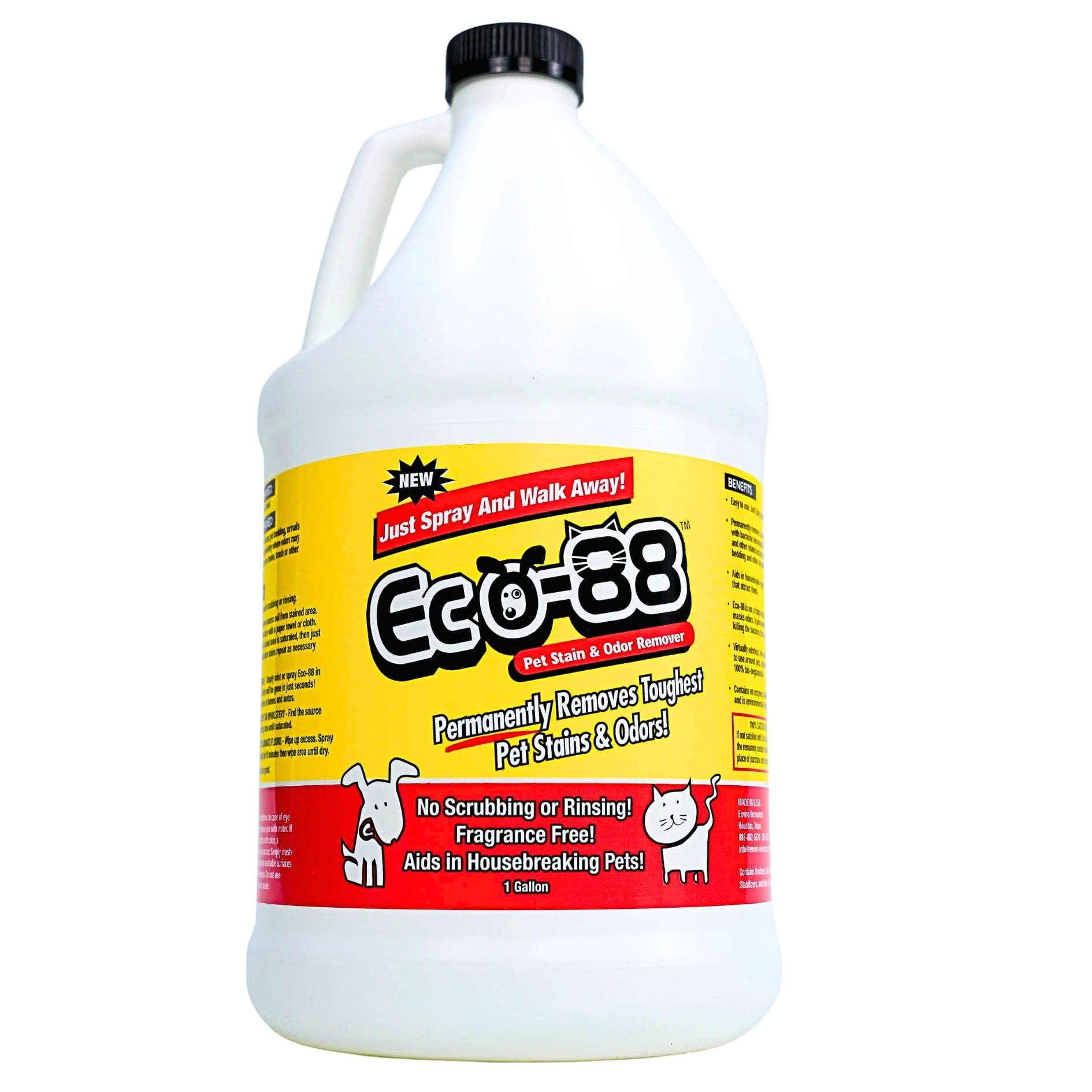 Recambio Eco-88 Brands Eco-88 Brands Eco-88 De 3.78 L Para Eliminar Manchas Y Olores