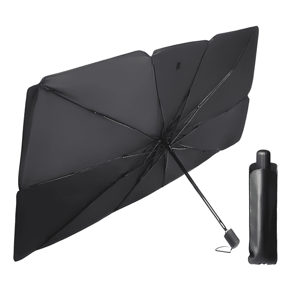 Tapa Sol Auto Tipo Sombrilla Cubre Parabrisa Plegable L