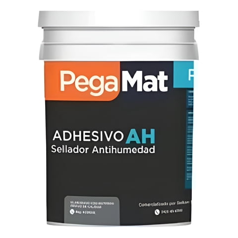Pegamat Adhesivo 2En1 Placas Antihumedad X 15 Kg Rinde 12 M2 Blanco