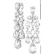 thumbnail image 4 of Aros Swarovski Mujer Mesmera Clip Earrings Chandelier 5661691, 4 of 4