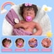 thumbnail image 2 of Muñeca bebé reborn de silicona Oppaionaho de 48 cm, niña, realista, 2 of 9