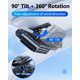 thumbnail image 4 of Ventilador para coche DICMKY 3000 mAh recargable USB negro, 4 of 7