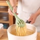 thumbnail image 1 of 1pc, 2in1, Egg Beater, Plastic Egg Beater, Egg Whisk, Manual Egg Beater, Multifunctional Egg Whisk, Food Tongs, Noodles Tongs, Bread Tongs, Kitchen Tool, Kitchen Stuff, 1 of 4