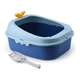 thumbnail image 1 of Arenero Para Gato Ballenita Con Pala Y Juguete De Color Azul, 1 of 3