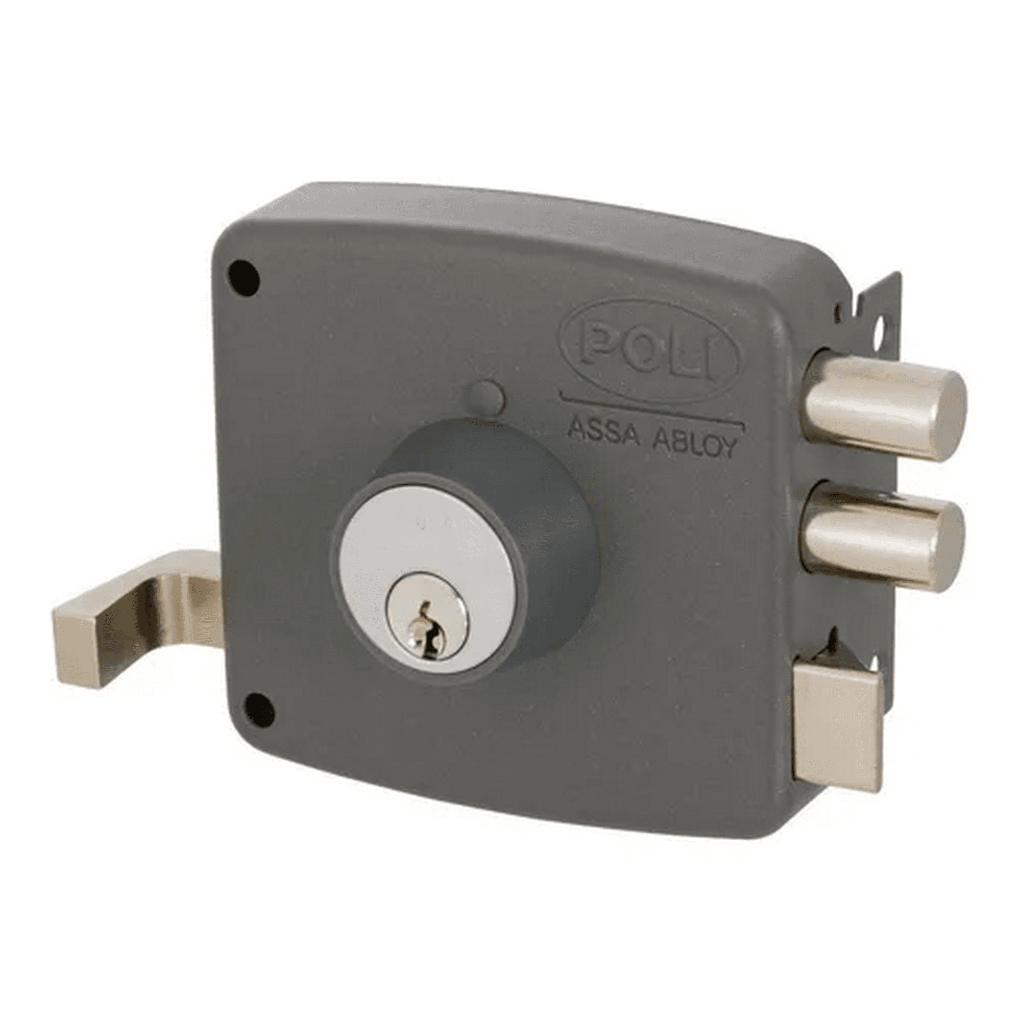 Genérico - Cerradura Sobreponer Poli Chilena 2010 Gris