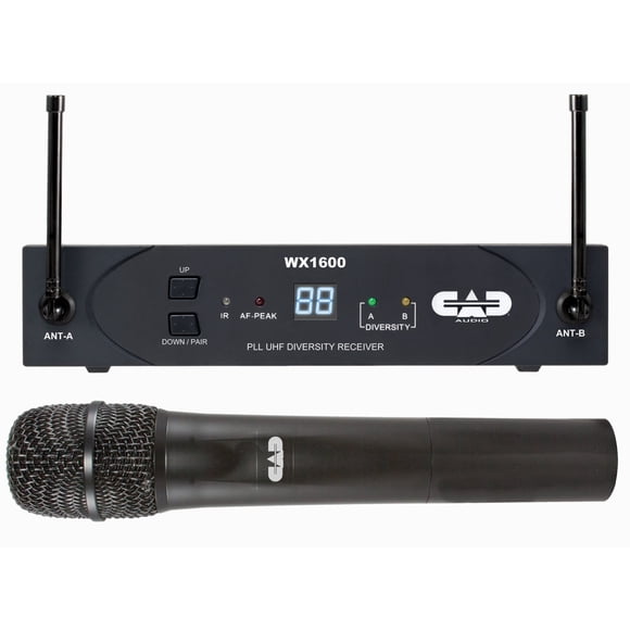 Sistema de Micrófono Inalámbrico CAD Audio 1600 UHF Diversidad