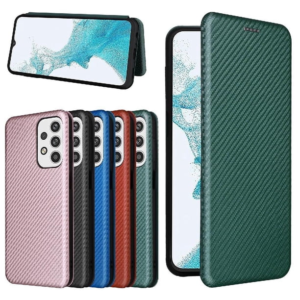 Funda Flip para FOXDOCK Samsung Galaxy A23 5G - Funda magnética de negocios, funda protectora delgada