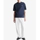 thumbnail image 4 of Camiseta Calvin Klein para hombre de corte relajado con monograma oscuro, 4 of 4