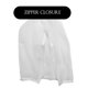 thumbnail image 5 of Capucha Protectora de Maquillaje Betty Dain en Chifón de Nylon Blanco, 5 of 7