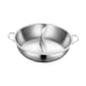 thumbnail image 4 of Pot De Acero Inoxidable Con Divisor Shabu Shabu Shabu Marinero Para El Hogar De La Fiesta 34 Cm, 4 of 5