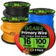 thumbnail image 1 of Juego de cables GearIt calibre 16 CCA, 100 pies cada uno (400 pies en total), 16 AWG, 1 of 9