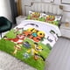 thumbnail image 3 of Leo y Tig Conjunto de sábanas temático, trío de piezas, cómodo y amigable con la piel, diseño único, regalo de decoración para el hogar para familiares, amigos y fans,135cm *200cm, 3 of 6