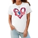 thumbnail image 2 of Camiseta de béisbol Talovee para mujer Game Day, casual, blanca, 2 of 4