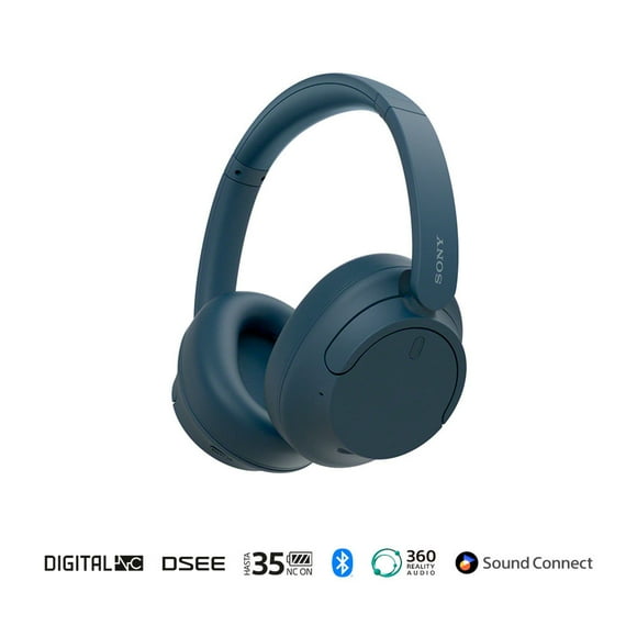 Audífonos Headphones Sony WH-CH720N/L Noise Cancelling Bluetooth Azul