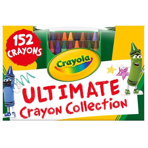Colección Ultimate Crayon Box De Crayola, 152 Unidades, Con Estuche
