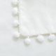 thumbnail image 4 of Funda de Almohada de Terciopelo PiccoCasa con Pompones para Sofá Cama 1PCS Blanco Nieve 20x20 Pulgadas, 4 of 7