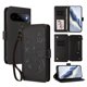 thumbnail image 1 of Funda Cartera Mariposa para [Google Pixel 11] con Soporte y Cremallera Negro, 1 of 6