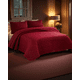 thumbnail image 3 of Cubrecama 1 5 Plaza Con Detalles De Pompones Color Rojo, 3 of 4
