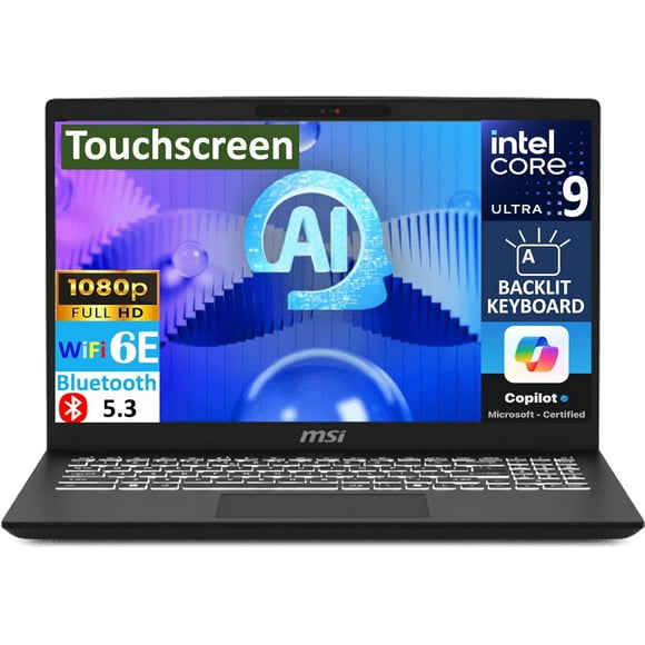 Notebook Touch MSI Modern Intel Core Ultra 9 185h 32GB 1TB SSD de 15.6" FHD