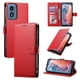 thumbnail image 1 of Funda para FOXDOCK Motorola Moto G Play 2024 4G– Cuero Premium, 3 ranuras para tarjetas, Protección contra impactos, 1 of 5