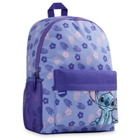 Mochila Disney Stitch Para Niñas, Color Morado